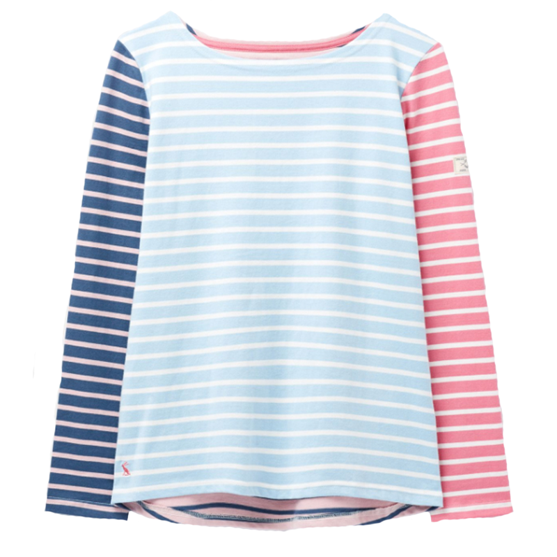 Joules Harbour Top - Blue Cream Stripe